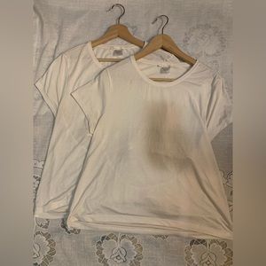 athleta air out cinch back cut out tee bundle